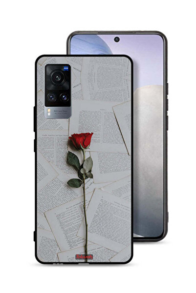 Tolwak غطاء حماية لهاتف Vivo X60t وردي على ورق