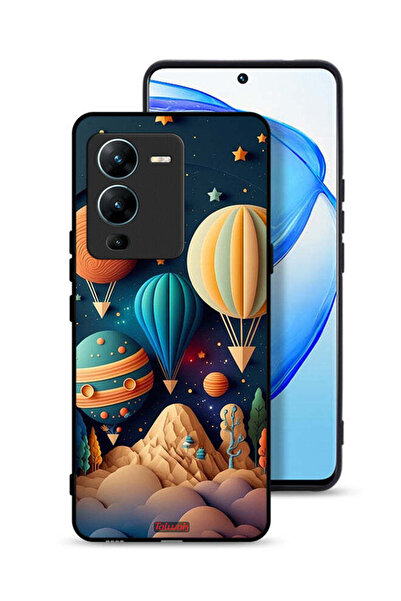 Tolwak Vivo V25 Pro 5G Protective Case Cover Perrashut Art