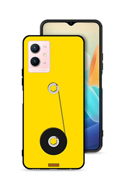 Tolwak غطاء حماية لهاتف Vivo Y33s 5G بتصميم عجلة كاسيت