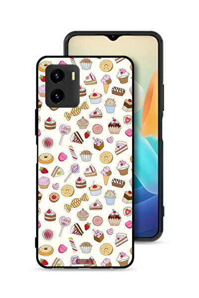 Tolwak Vivo Y15s Protective Case Cover Pattern Of Favorite Items