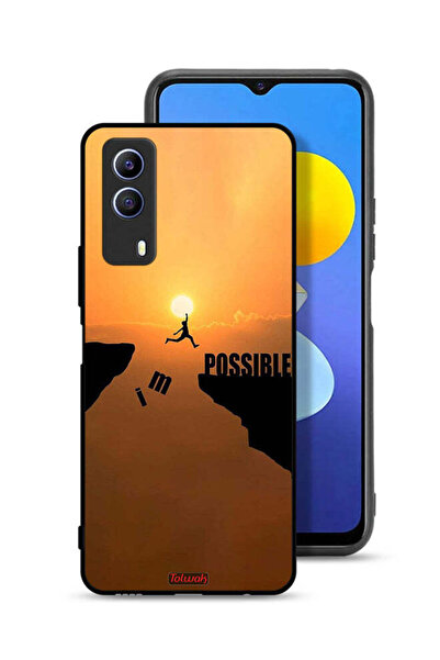 Tolwak غطاء حماية لهاتف Vivo T1x مطبوع عليه عبارة "أنا ممكن"