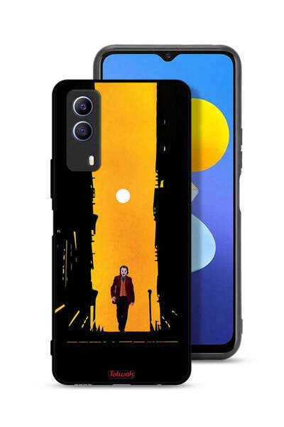 Tolwak غطاء حماية Vivo T1x بتصميم جوكر، عمل فني رقمي تجريدي