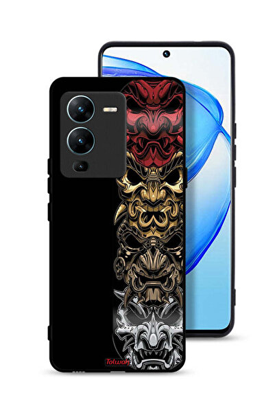 Tolwak Vivo V25 Pro 5G Protective Case Cover Heads Art