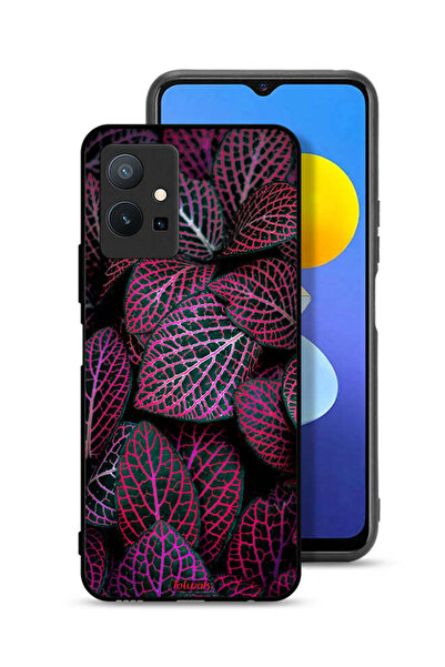 Tolwak غطاء حماية لهاتف Vivo Y75 5G بنقشة أوراق سالجا