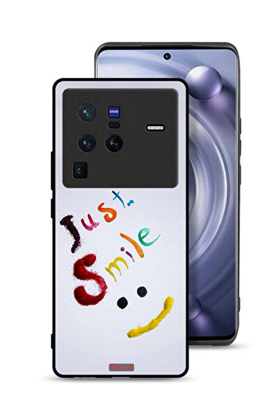 Tolwak غطاء حماية لهاتف Vivo X80 Pro - ابتسم فقط