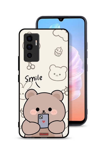 Tolwak Vivo V23e Protective Case Cover Smile Bear Art