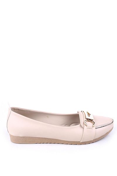 Papuçsepeti Shoe Basket Ys3079 Women's Comfortable Sole Daily Ballerina Shoes