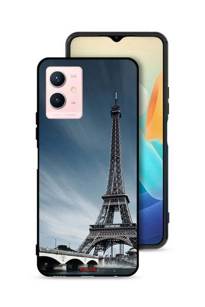Tolwak Vivo Y33s 5G Protective Case Cover Eiffel Tower