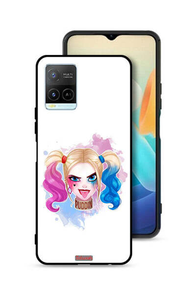 Tolwak غطاء حماية لهاتف Vivo Y32 برسومات هارلي كوين