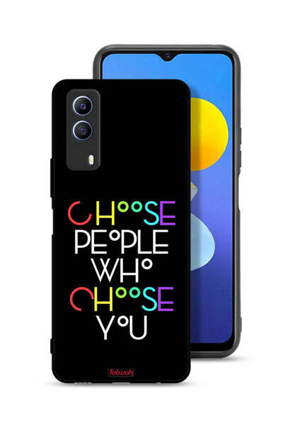 Tolwak غطاء حماية لهاتف Vivo T1x اختر الأشخاص الذين يختارونك