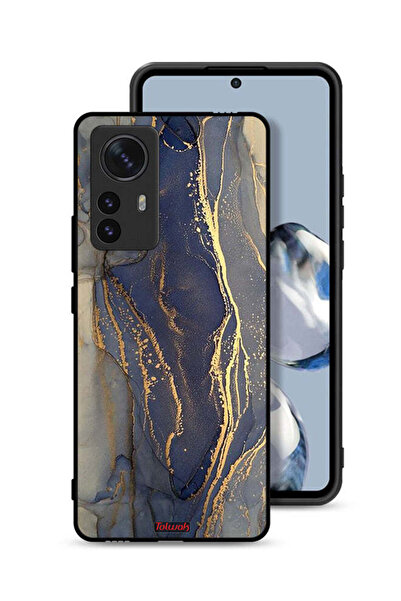 Tolwak غطاء حماية لهاتف شاومي 12 برو بنمط رخامي لامع