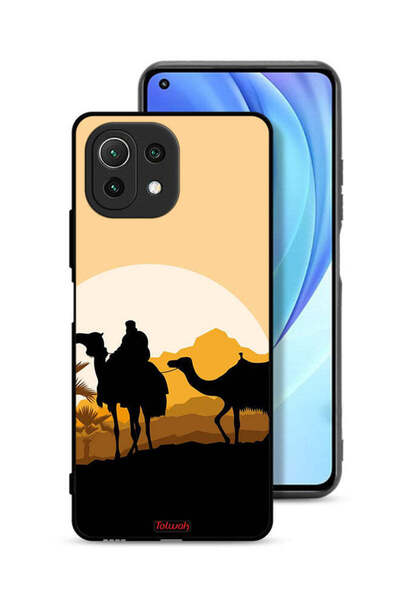 Tolwak غطاء حماية لهاتف شاومي مي 11 لايت برسومات جمال في الصحراء