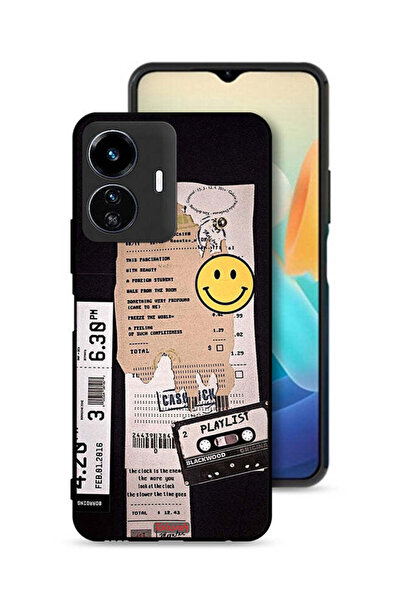 Tolwak غطاء حماية لهاتف Vivo Y77 5G مع ملصق قائمة تشغيل