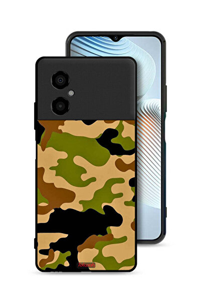 Tolwak غطاء حماية لهاتف Xiaomi Poco M4 5G بنمط رقمي تجريدي مموه