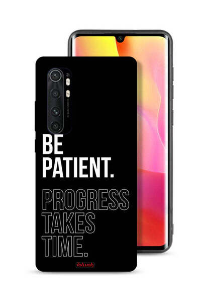 Tolwak غطاء حماية لهاتف Xiaomi Mi Note 10 Lite - كن صبورًا، فالتقدم يستغرق وقتًا
