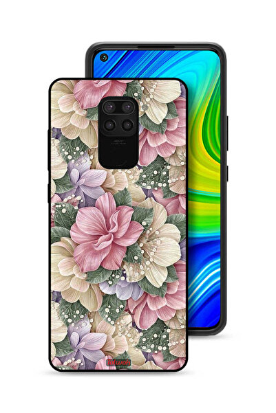 Tolwak غطاء حماية لهاتف شاومي ريدمي نوت 9 عالي الوضوح مزين بالزهور