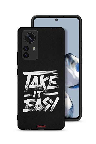Tolwak Xiaomi 12S Pro Protective Case Cover Take It Easy