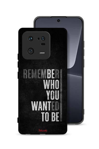 Tolwak غطاء حماية لهاتف Xiaomi 13 Pro تذكر من أردت أن تكون