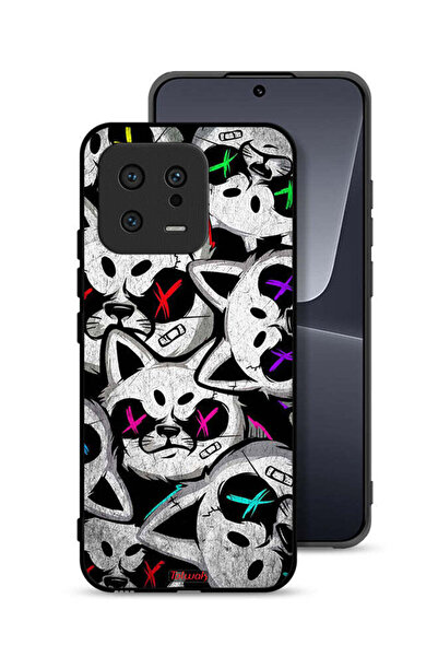 Tolwak غطاء حماية لهاتف شاومي 13 بطبعة قطط مارشميلو