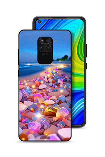 Tolwak غطاء حماية لهاتف شاومي ريدمي نوت 9 برسومات فنية من الأحجار