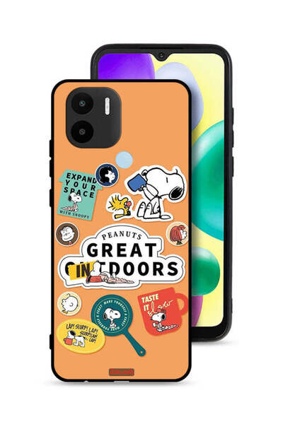 Tolwak غطاء حماية لهاتف شاومي ريدمي A1 بلس - ملصقات الفول السوداني