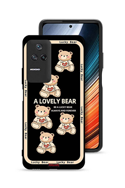 Tolwak غطاء حماية لهاتف شاومي ريدمي K40S - دب جميل