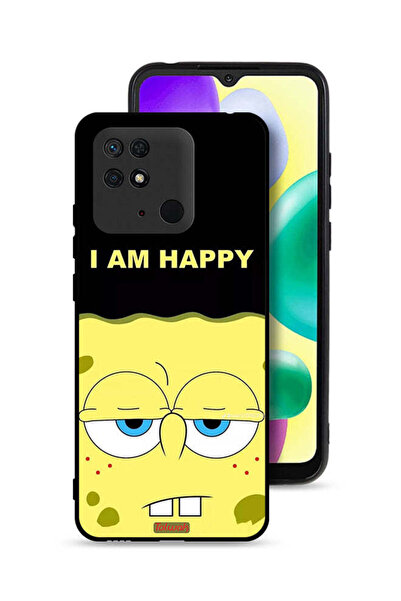 Tolwak غطاء حماية لهاتف شاومي ريدمي 10 سي - أنا سعيد