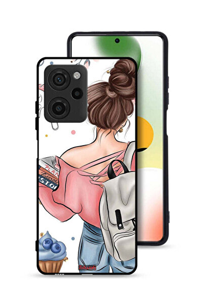 Tolwak غطاء حماية لهاتف Xiaomi Poco X5 Pro مطبوع عليه كتب في اليدين