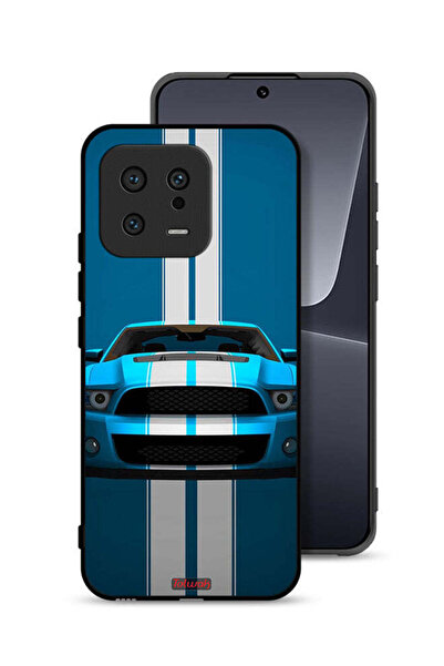 Tolwak Xiaomi 13 Protective Case Cover Car Abstract Art