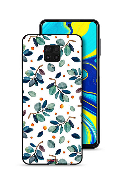 Tolwak غطاء حماية لهاتف شاومي ريدمي نوت 9S بنقشة أوراق الشجر