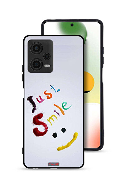 Tolwak غطاء حماية لهاتف Xiaomi Poco X5 - ابتسم فقط