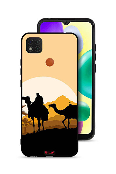 Tolwak غطاء حماية لهاتف شاومي ريدمي 9 سي - فن الجمال في الصحراء
