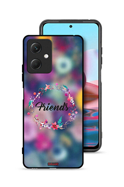 Tolwak غطاء حماية شاومي ريدمي نوت 12 بتصميم خاتم أصدقاء الزهور