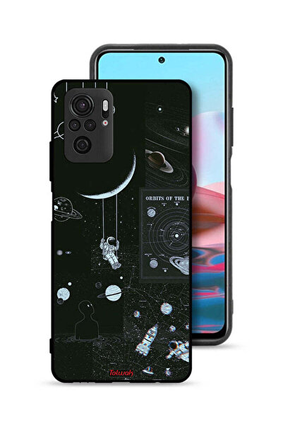 Tolwak Xiaomi Redmi Note 10S Protective Case Cover Orbits Of The Planets