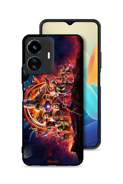 Tolwak Vivo Y77e 5G Protective Case Cover Avengers