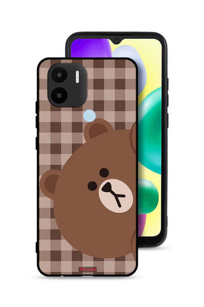 Tolwak غطاء حماية لهاتف شاومي ريدمي A1 بلس - دب تيدي