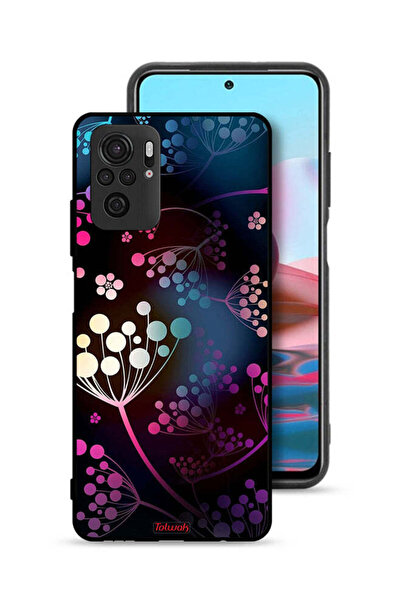 Tolwak Xiaomi Redmi Note 10 4G Protective Case Cover Pattern