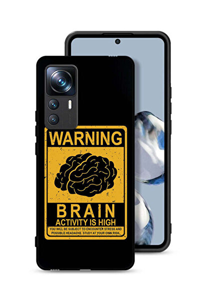 Tolwak غطاء حماية لهاتف Xiaomi 12T Pro تحذير من ارتفاع نشاط الدماغ