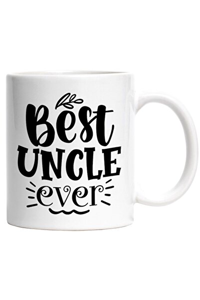INOVATIX Cana alba personalizata, pentru cel mai bun unchi din lume - rude ap...