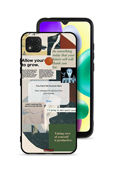 Tolwak غطاء حماية لهاتف Xiaomi Redmi 10A اسمح لنفسك بالنمو