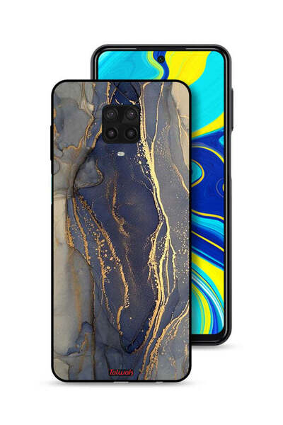 Tolwak غطاء حماية لهاتف شاومي ريدمي نوت 9 برو بنمط رخامي لامع