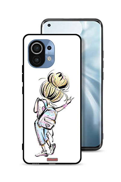 Tolwak غطاء حماية شاومي مي 11 بتصميم فتاة العودة إلى المدرسة