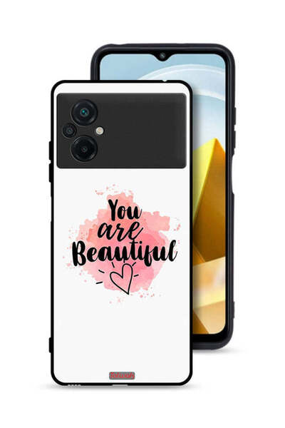 Tolwak Xiaomi Poco M5 4G Protective Case Cover You Are Beautiful