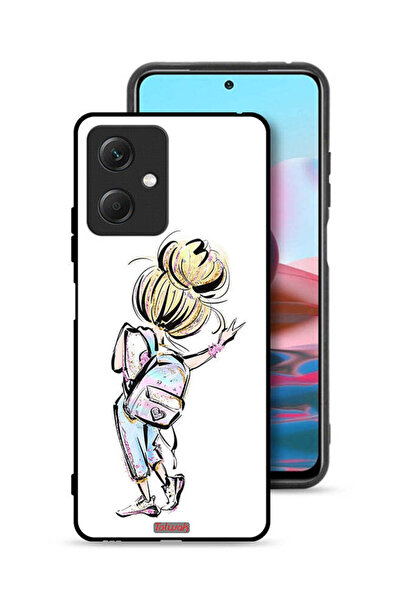 Tolwak غطاء حماية شاومي ريدمي نوت 12 بتصميم فتاة العودة إلى المدرسة