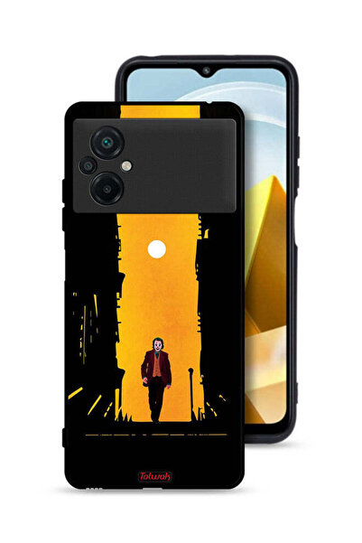 Tolwak غطاء حماية لهاتف Xiaomi Poco M5 4G بتصميم جوكر، عمل فني رقمي تجريدي