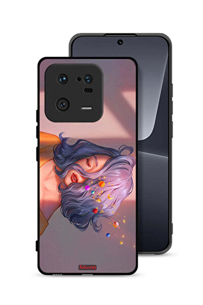 Tolwak Xiaomi 13 Pro Protective Case Cover Girl And Space Art
