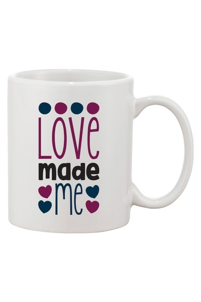 INOVATIX Cana alba personalizata, personalizata 'Love made me'a, INOVATIX®. 3...