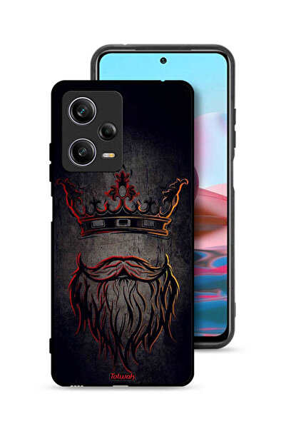 Tolwak غطاء حماية لهاتف شاومي ريدمي نوت 12 برو بتصميم ملكي