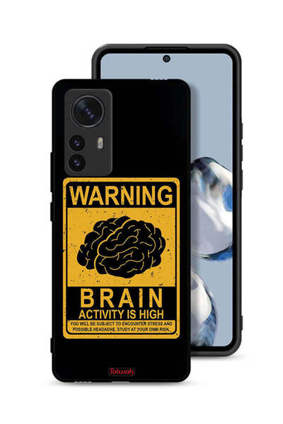 Tolwak جراب حماية Xiaomi 12 Pro تحذير من نشاط الدماغ المرتفع