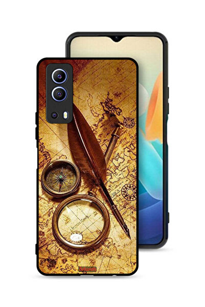 Tolwak غطاء حماية لهاتف Vivo iQOO Z3 5G بوصلة عتيقة